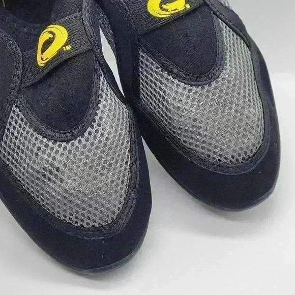 Brand New O'Rageous  Water Park Men's Shoes Slip on Size 7 Black Grey Yellow - Picture 6 of 10